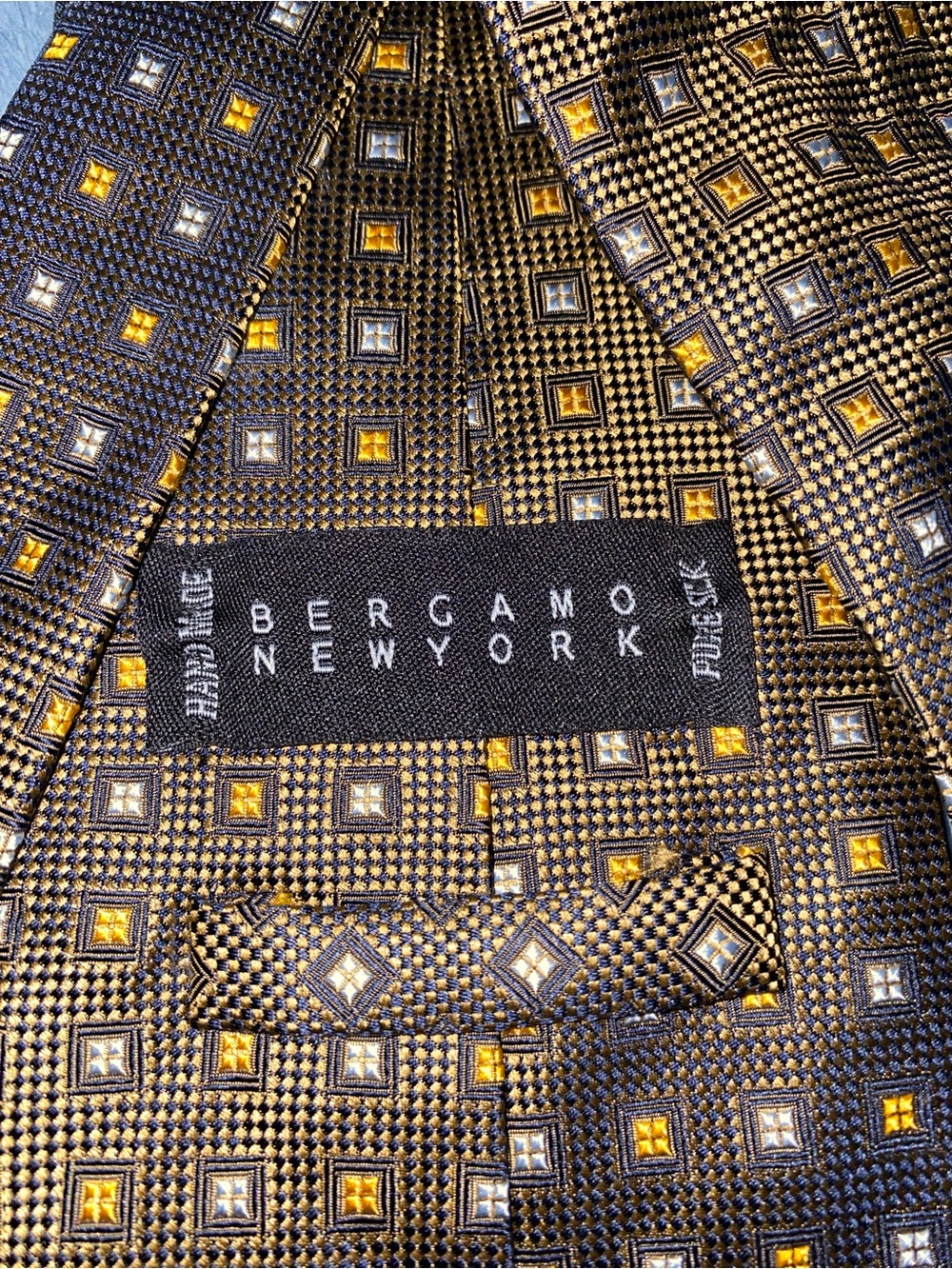 Men's Assorted Brown and Neutral Patterned Ties - Pack of 4, Vintage Classic - Picture 12 of 13